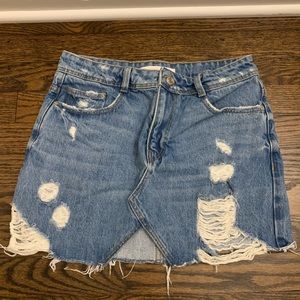 Zara Denim Skirt